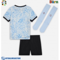 Fotballdrakt Barn Portugal Bortedraktsett EM 2024 Kortermet (+ Korte bukser)